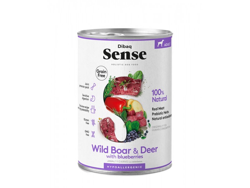 Dibaq Sense Grain Free Veado & Javali 380gr