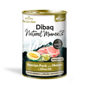 Dibaq Natural Moments 5 Star Grain Free (porco Ibérico e melão) 380gr