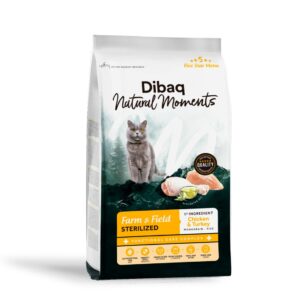 Dibaq Natural Moments 5 Star Esterilizado Frango e Peru 6kg