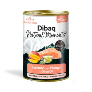 Dibaq Natural Moments 5 Star Grain Free (salmão e manga) 380gr