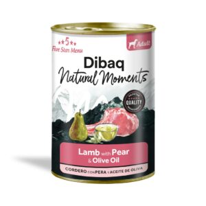 Dibaq Natural Moments 5 Star Grain Free (cordeiro e pera) 380gr